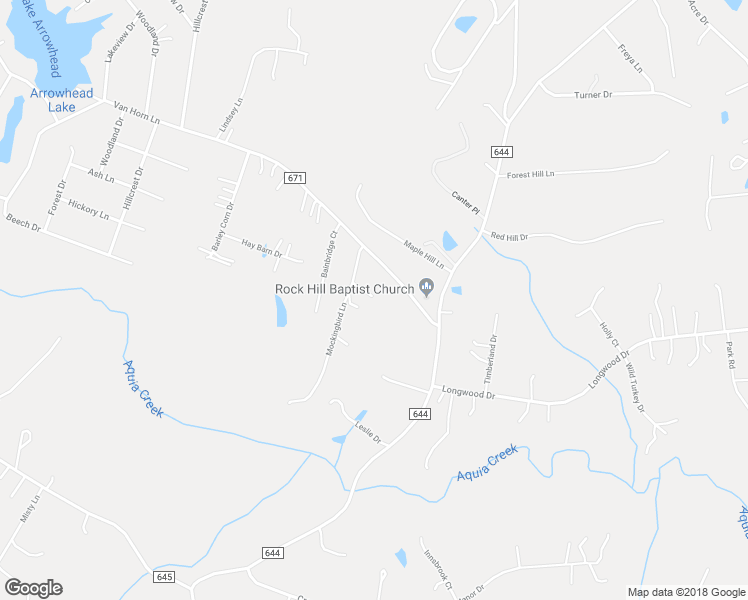 map of restaurants, bars, coffee shops, grocery stores, and more near 29 Mockingbird Lane in Stafford