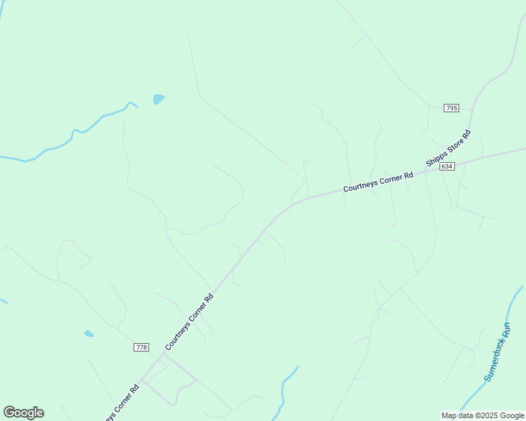 map of restaurants, bars, coffee shops, grocery stores, and more near 5284 Courtneys Corner Road in Sumerduck