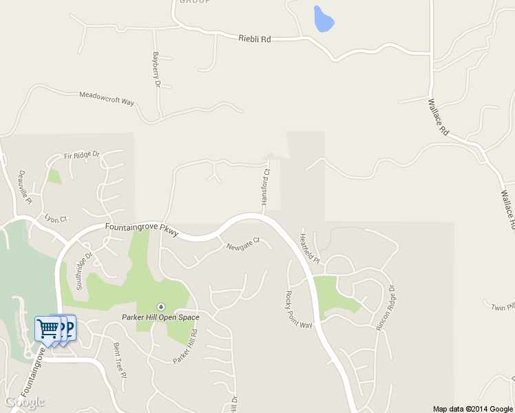 map of restaurants, bars, coffee shops, grocery stores, and more near 3903 Hansford Court in Santa Rosa