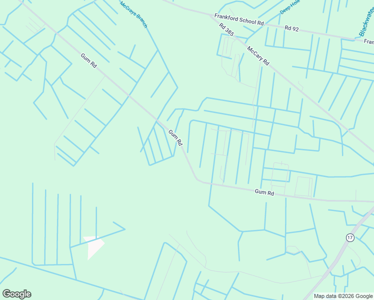 map of restaurants, bars, coffee shops, grocery stores, and more near 31845 Gum Road in Frankford