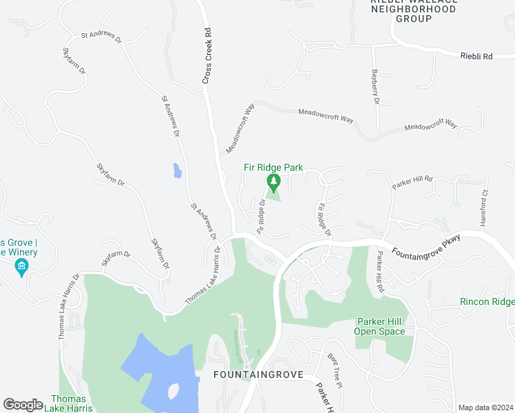map of restaurants, bars, coffee shops, grocery stores, and more near 3720 Cannes Place in Santa Rosa
