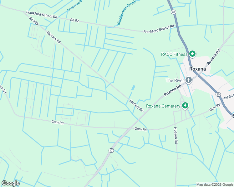 map of restaurants, bars, coffee shops, grocery stores, and more near 32452 Mc Cary Road in Frankford