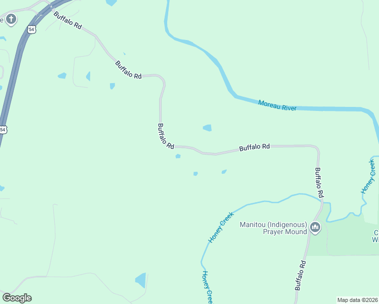 map of restaurants, bars, coffee shops, grocery stores, and more near 5613 Buffalo Road in Jefferson City