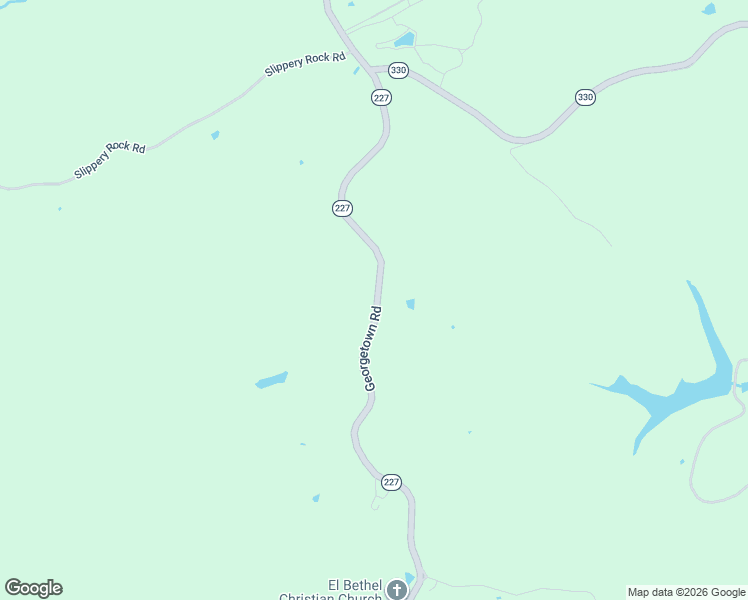 map of restaurants, bars, coffee shops, grocery stores, and more near 2545 Georgetown Road in Owenton