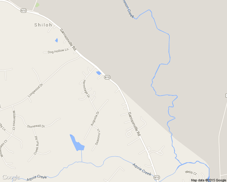 map of restaurants, bars, coffee shops, grocery stores, and more near 1655 Garrisonville Road in Stafford