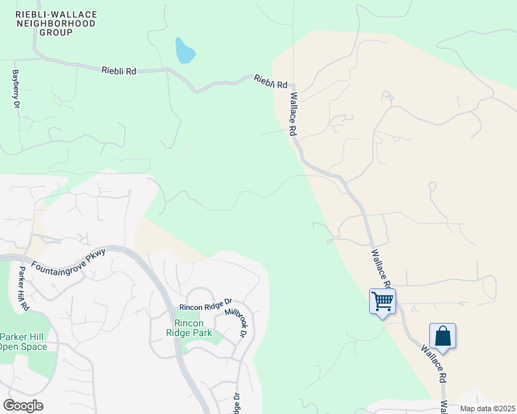 map of restaurants, bars, coffee shops, grocery stores, and more near 2650 Amber Lane in Santa Rosa