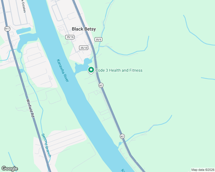 map of restaurants, bars, coffee shops, grocery stores, and more near 4756 Charleston Rd in Poca