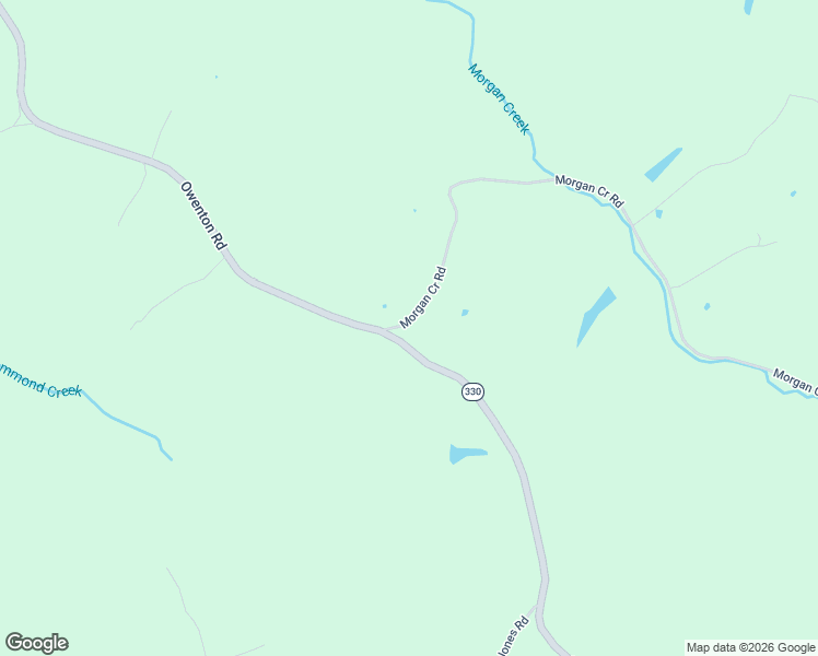 map of restaurants, bars, coffee shops, grocery stores, and more near Owenton Road in Corinth