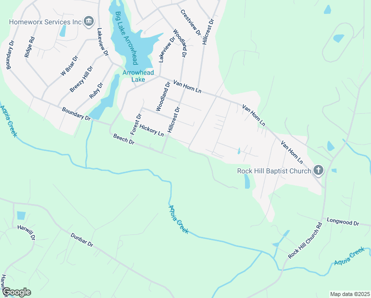 map of restaurants, bars, coffee shops, grocery stores, and more near 29 Hickory Lane in Stafford