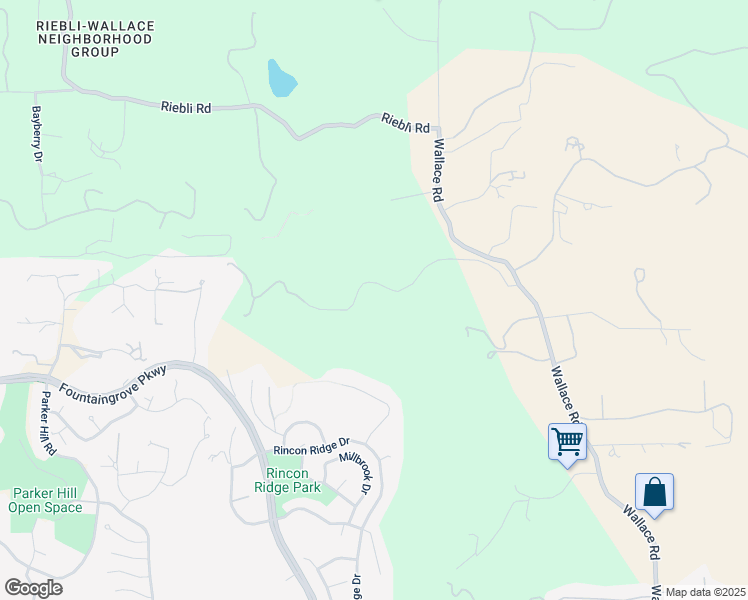 map of restaurants, bars, coffee shops, grocery stores, and more near 2650 Amber Lane in Santa Rosa
