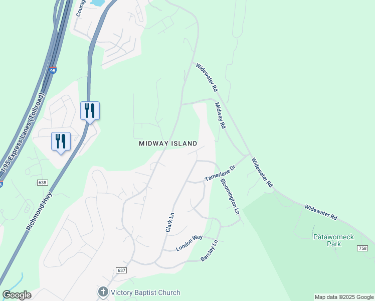 map of restaurants, bars, coffee shops, grocery stores, and more near 8 Brighton Way in Stafford