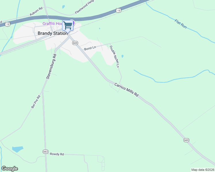 map of restaurants, bars, coffee shops, grocery stores, and more near 20165 Essie Lane in Brandy Station
