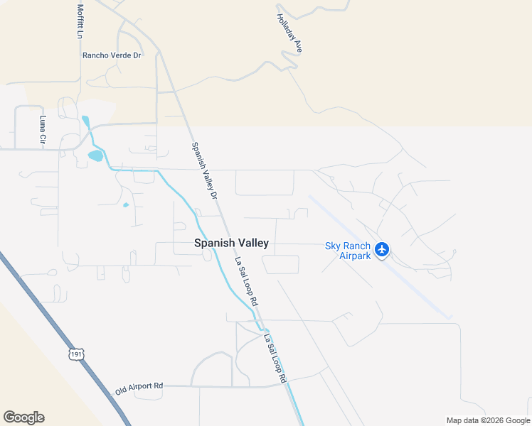 map of restaurants, bars, coffee shops, grocery stores, and more near 16 North Wildflower Circle in Moab