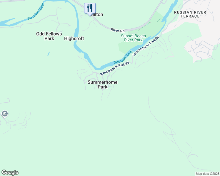 map of restaurants, bars, coffee shops, grocery stores, and more near 11740 Grove Road in Forestville