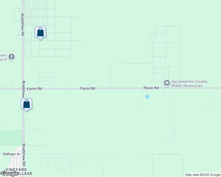 map of restaurants, bars, coffee shops, grocery stores, and more near 9974 Florin Road in Sacramento