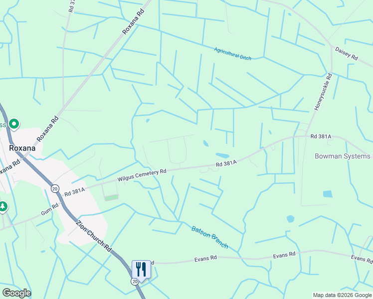 map of restaurants, bars, coffee shops, grocery stores, and more near Clam Avenue in Sussex County