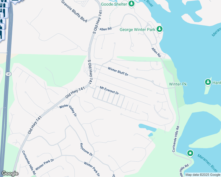 map of restaurants, bars, coffee shops, grocery stores, and more near 225 Mount Everest Drive in Fenton