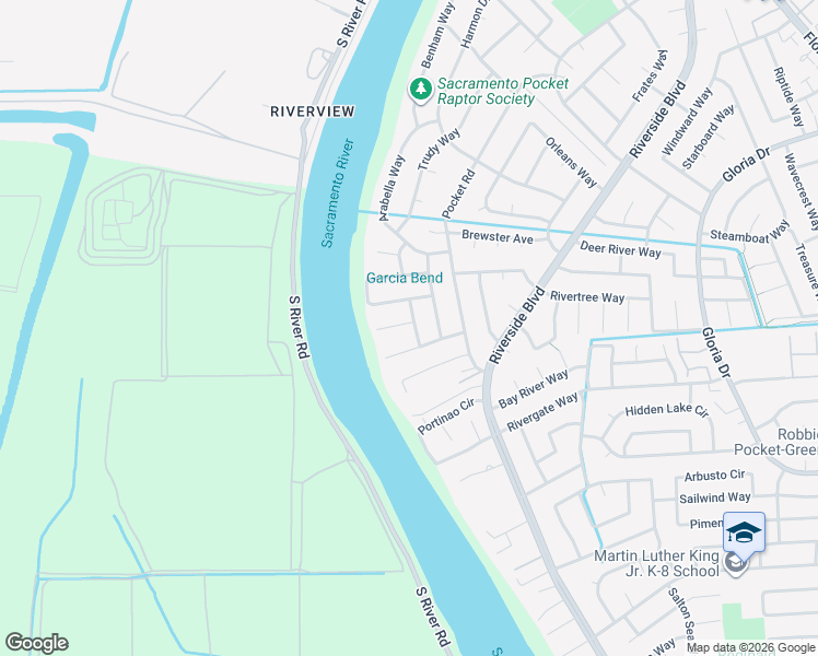 map of restaurants, bars, coffee shops, grocery stores, and more near 7085 Eider Way in Sacramento