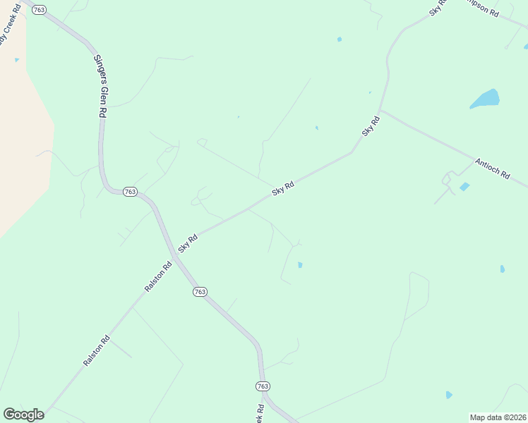 map of restaurants, bars, coffee shops, grocery stores, and more near 4150 Sky Road in Harrisonburg