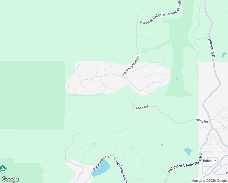 map of restaurants, bars, coffee shops, grocery stores, and more near 1635 Rockfern Drive in High Ridge