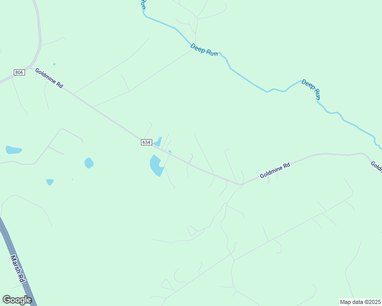 map of restaurants, bars, coffee shops, grocery stores, and more near 4062 Goldmine Road in Goldvein