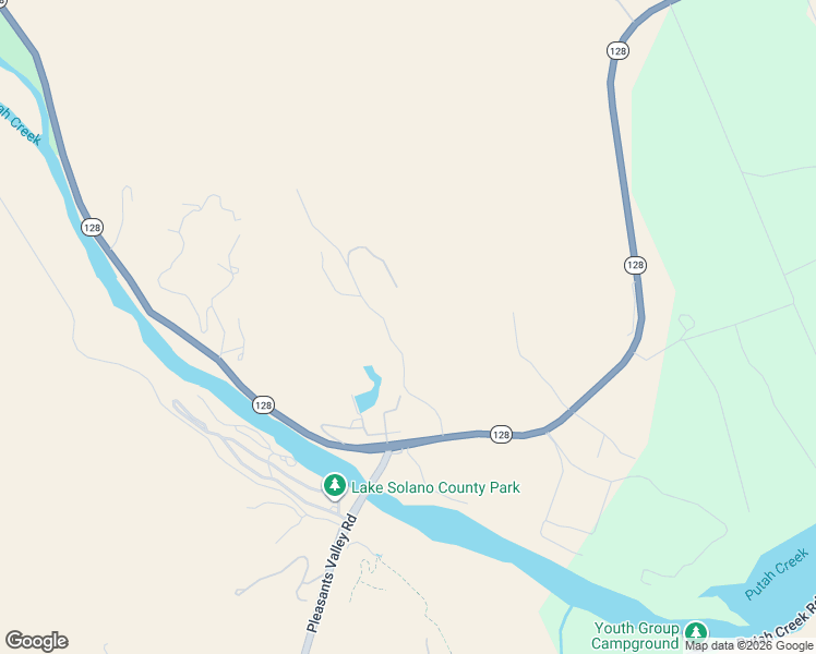 map of restaurants, bars, coffee shops, grocery stores, and more near 30247 Pleasant View Road in Winters