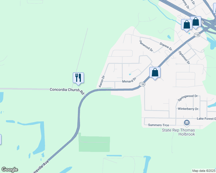 map of restaurants, bars, coffee shops, grocery stores, and more near 2221 Centreville Avenue in Belleville