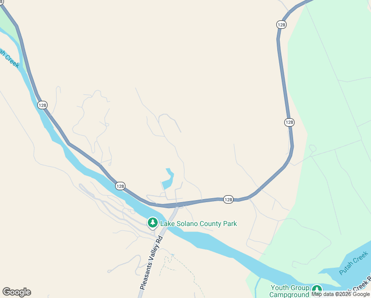 map of restaurants, bars, coffee shops, grocery stores, and more near 30247 Pleasant View Road in Winters