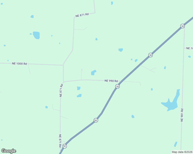 map of restaurants, bars, coffee shops, grocery stores, and more near 947-981 Missouri 52 in Calhoun