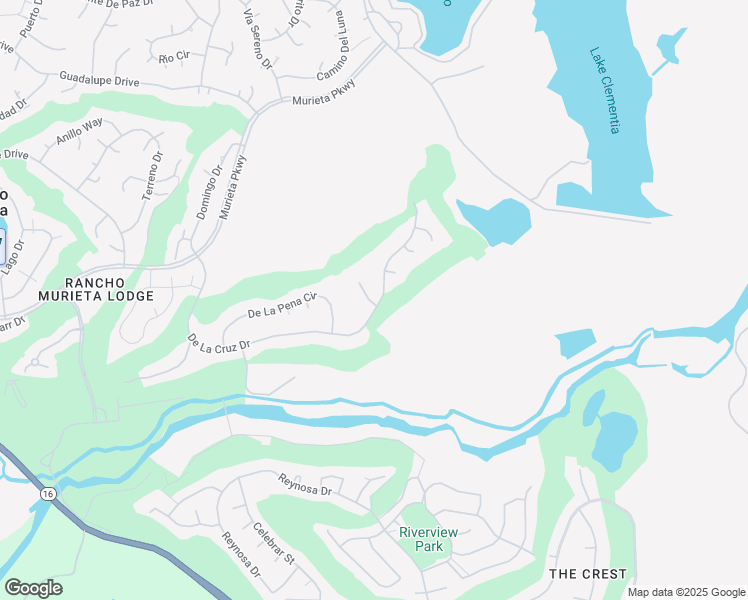 map of restaurants, bars, coffee shops, grocery stores, and more near 15317 De La Cruz Drive in Rancho Murieta