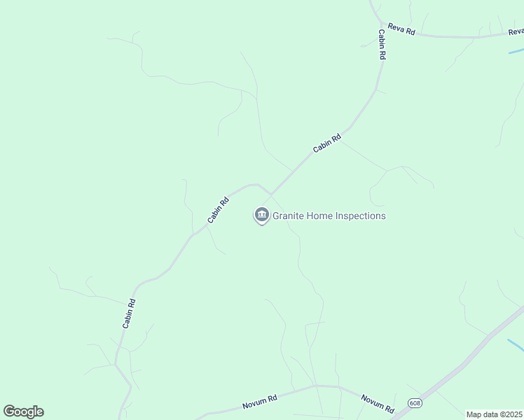 map of restaurants, bars, coffee shops, grocery stores, and more near 3778 Cabin Road in Reva