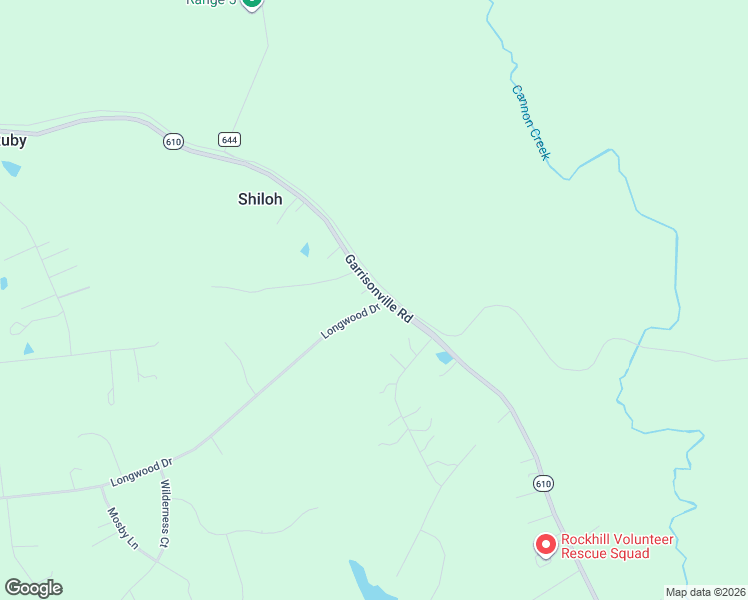 map of restaurants, bars, coffee shops, grocery stores, and more near 6 Longwood Drive in Stafford