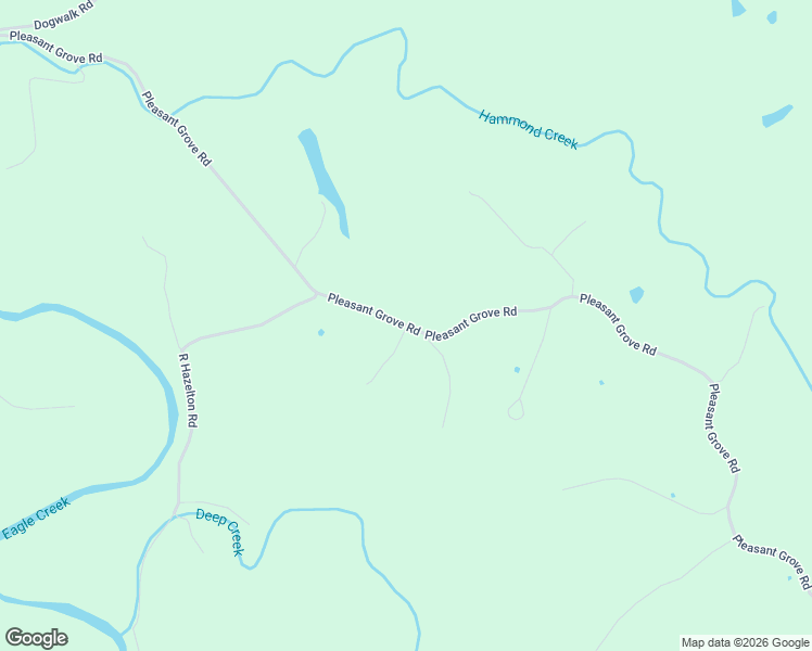 map of restaurants, bars, coffee shops, grocery stores, and more near 1196 Pleasant Grove Road in Corinth