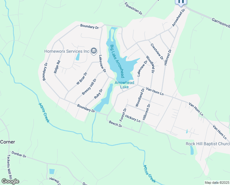 map of restaurants, bars, coffee shops, grocery stores, and more near 4 Beech Drive in Stafford