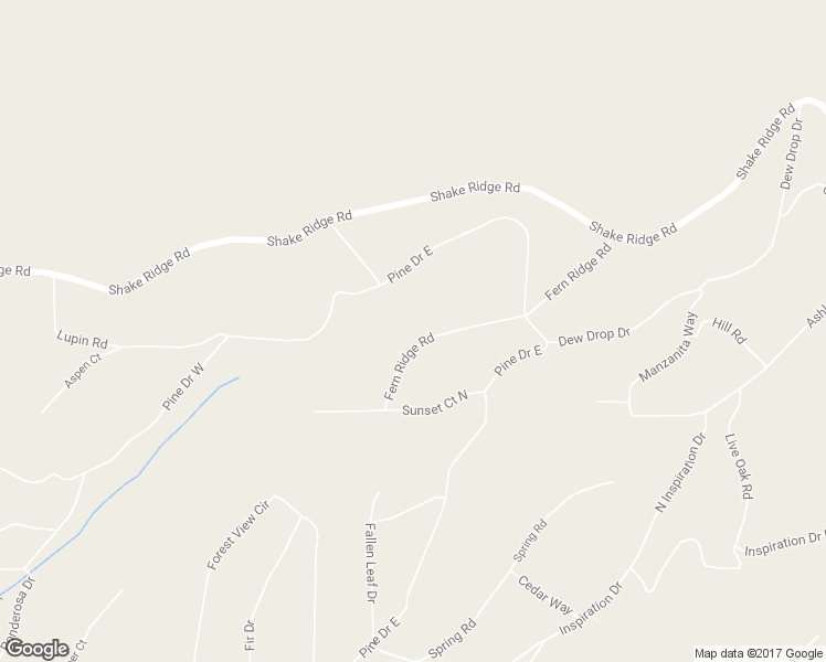 map of restaurants, bars, coffee shops, grocery stores, and more near 26555 Fern Ridge Road in Pioneer
