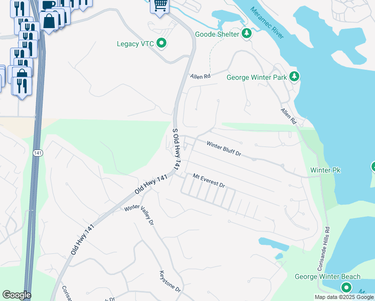 map of restaurants, bars, coffee shops, grocery stores, and more near 652 Green Jade Drive in Fenton
