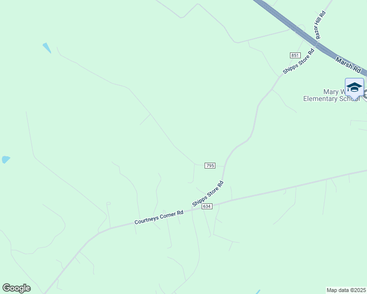 map of restaurants, bars, coffee shops, grocery stores, and more near 5154 Stewart Road in Sumerduck