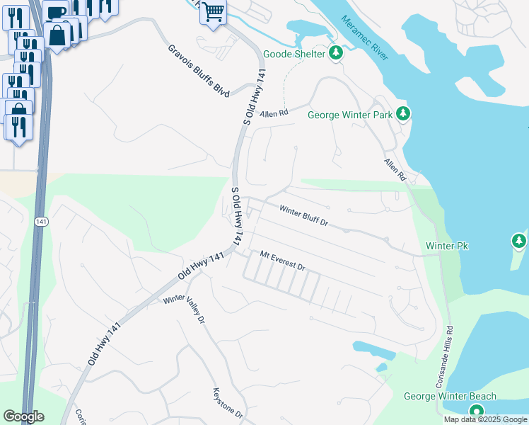 map of restaurants, bars, coffee shops, grocery stores, and more near 652 Green Jade Drive in Fenton