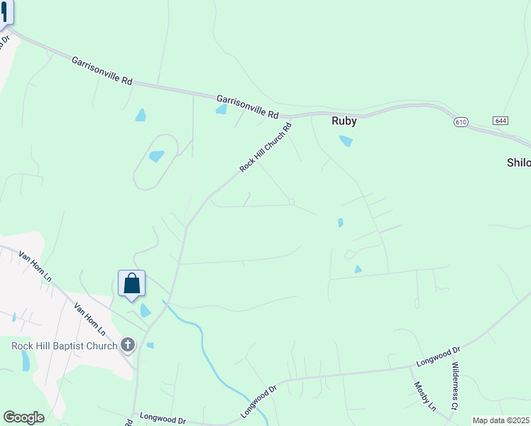 map of restaurants, bars, coffee shops, grocery stores, and more near 14 Turner Drive in Stafford