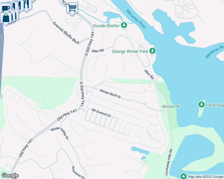map of restaurants, bars, coffee shops, grocery stores, and more near 539 Winter Garden Drive in Fenton