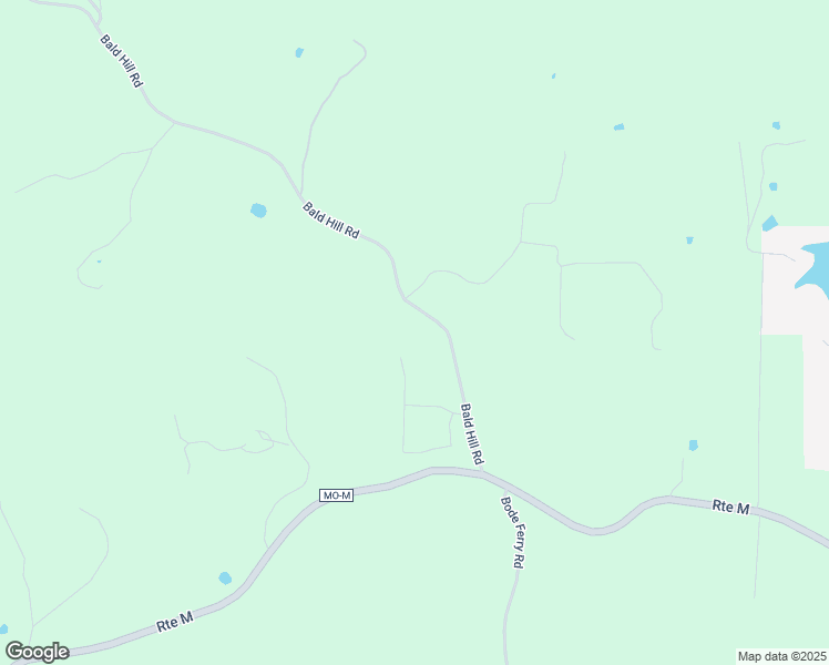 map of restaurants, bars, coffee shops, grocery stores, and more near 5612 Bald Hill Road in Jefferson City