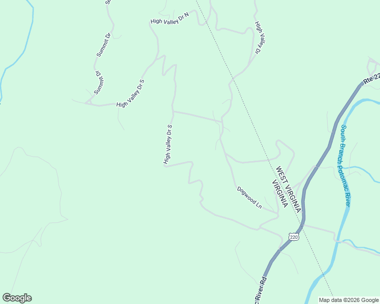 map of restaurants, bars, coffee shops, grocery stores, and more near High Valley Road in Monterey