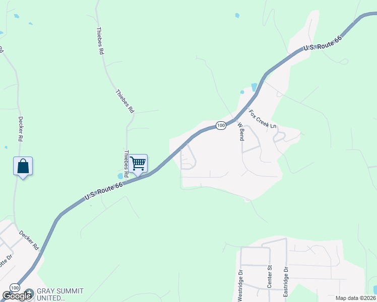 map of restaurants, bars, coffee shops, grocery stores, and more near 730 Sparrow Lane in Labadie