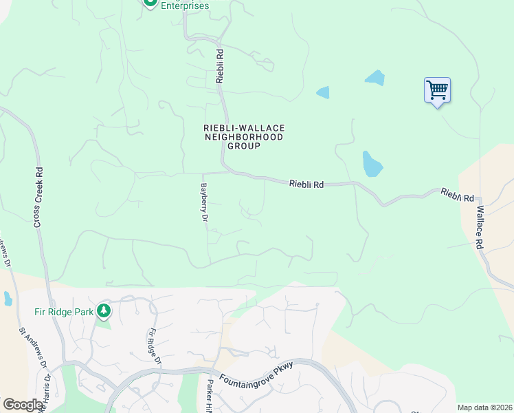 map of restaurants, bars, coffee shops, grocery stores, and more near 4974 Pinecroft Way in Santa Rosa