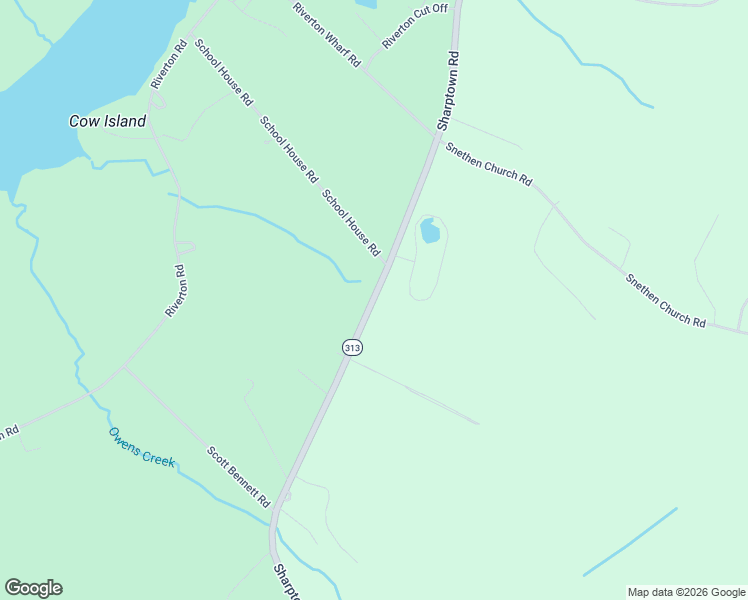 map of restaurants, bars, coffee shops, grocery stores, and more near Sharptown Road in Mardela Springs