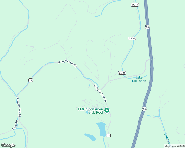map of restaurants, bars, coffee shops, grocery stores, and more near Crimson Pointe Drive in Putnam County