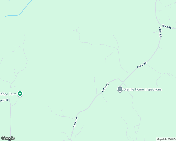 map of restaurants, bars, coffee shops, grocery stores, and more near 3599 Cabin Road in Reva
