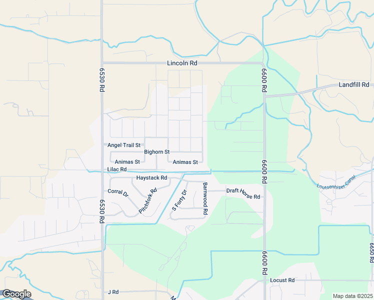 map of restaurants, bars, coffee shops, grocery stores, and more near 1618 Bighorn Street in Montrose