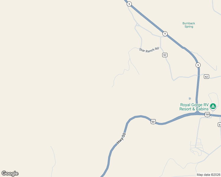 map of restaurants, bars, coffee shops, grocery stores, and more near 409 Star Ranch Road in Cañon City