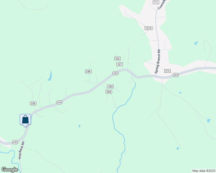 map of restaurants, bars, coffee shops, grocery stores, and more near 3249 Ohio 243 in Ironton